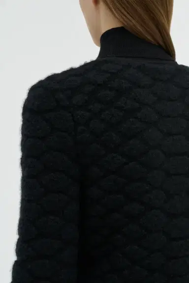 Gabriela Hearst Tansey Knit Sweater in Black Cashmere | Thumbnail 6 Gabriela Hearst Tansey Knit Sweater in Black Cashmere | Thumbnail 6