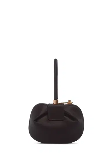 GABRIELA HEARST Demi Bag in Black Satin | Thumbnail 2 GABRIELA HEARST Demi Bag in Black Satin | Thumbnail 2