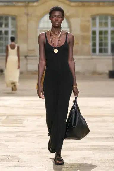 Gabriela Hearst Ayla Knit Maxi Dress in Black Mulberry Silk | Thumbnail 2 Gabriela Hearst Ayla Knit Maxi Dress in Black Mulberry Silk | Thumbnail 2