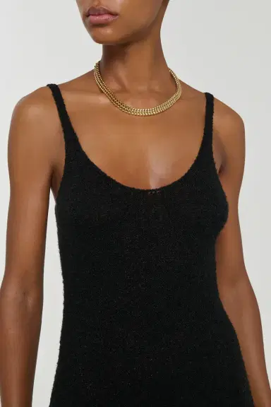 Gabriela Hearst Ayla Knit Maxi Dress in Black Mulberry Silk | Thumbnail 7 Gabriela Hearst Ayla Knit Maxi Dress in Black Mulberry Silk | Thumbnail 7