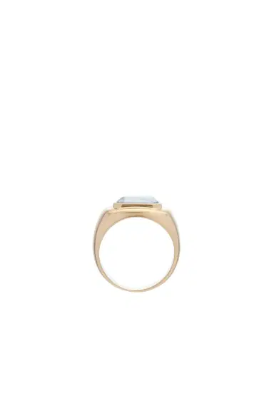 Gabriela Hearst Large Ring in 18K Yellow Gold & Howlite Stone | Thumbnail 5 Gabriela Hearst Large Ring in 18K Yellow Gold & Howlite Stone | Thumbnail 5