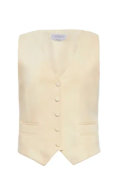 Gabriela Hearst Coleridge Vest in Virgin Wool | Thumbnail 1 Gabriela Hearst Coleridge Vest in Virgin Wool | Thumbnail 1