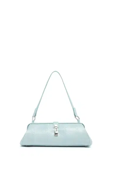Gabriela Hearst Paola Clutch in Light Blue Snakeskin | Thumbnail 3 Gabriela Hearst Paola Clutch in Light Blue Snakeskin | Thumbnail 3