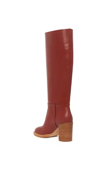 Gabriela Hearst Bocca Knee-High Boot in Burnt Sienna Leather | Thumbnail 3 Gabriela Hearst Bocca Knee-High Boot in Burnt Sienna Leather | Thumbnail 3