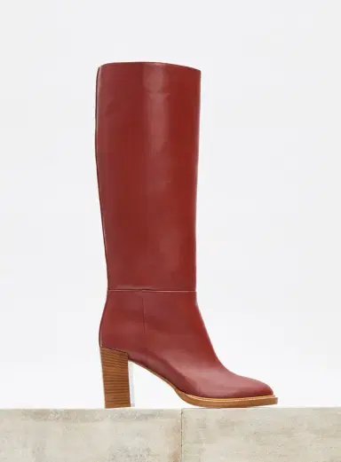 Gabriela Hearst Bocca Knee-High Boot in Burnt Sienna Leather | Thumbnail 4 Gabriela Hearst Bocca Knee-High Boot in Burnt Sienna Leather | Thumbnail 4
