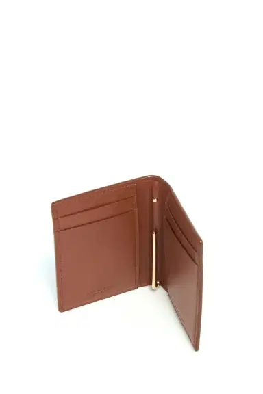 Gabriela Hearst Simple Card Wallet in Cognac Leather | Thumbnail 5 Gabriela Hearst Simple Card Wallet in Cognac Leather | Thumbnail 5
