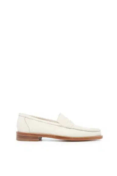 Gabriela Hearst Pierre Loafer in Textured Leather | Thumbnail 1 Gabriela Hearst Pierre Loafer in Textured Leather | Thumbnail 1