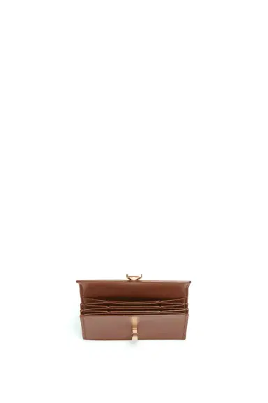 Gabriela Hearst Concertina Card Wallet in Cognac Leather | Thumbnail 4 Gabriela Hearst Concertina Card Wallet in Cognac Leather | Thumbnail 4