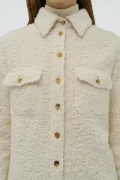 Gabriela Hearst John Austin Shirt in Recycled Cashmere Boucle | Thumbnail 5 Gabriela Hearst John Austin Shirt in Recycled Cashmere Boucle | Thumbnail 5