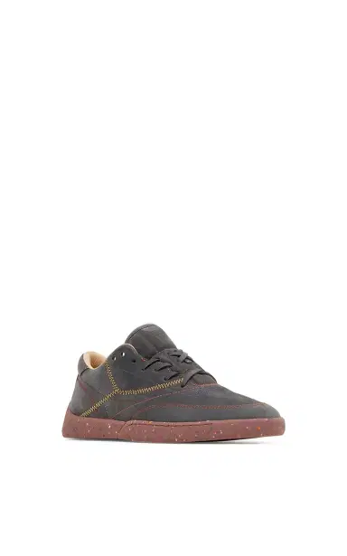 Gabriela Hearst Ohio Slip-on Sneaker in Charcoal Nubuck | Thumbnail 2 Gabriela Hearst Ohio Slip-on Sneaker in Charcoal Nubuck | Thumbnail 2