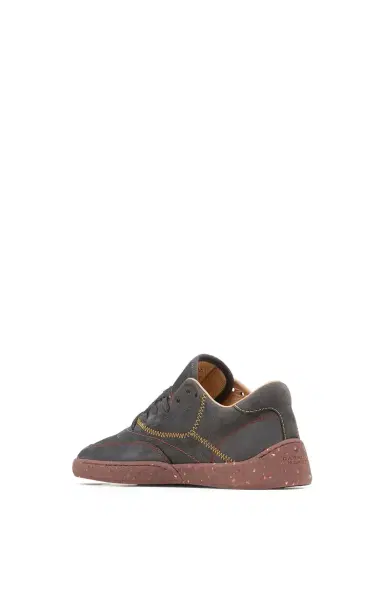 Gabriela Hearst Ohio Slip-on Sneaker in Charcoal Nubuck | Thumbnail 3 Gabriela Hearst Ohio Slip-on Sneaker in Charcoal Nubuck | Thumbnail 3