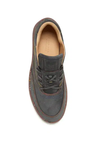 Gabriela Hearst Ohio Slip-on Sneaker in Charcoal Nubuck | Thumbnail 4 Gabriela Hearst Ohio Slip-on Sneaker in Charcoal Nubuck | Thumbnail 4