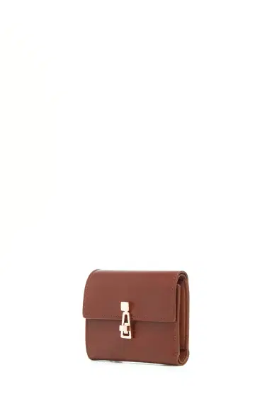 Gabriela Hearst Compact Flat Wallet in Cognac Leather | Thumbnail 2 Gabriela Hearst Compact Flat Wallet in Cognac Leather | Thumbnail 2