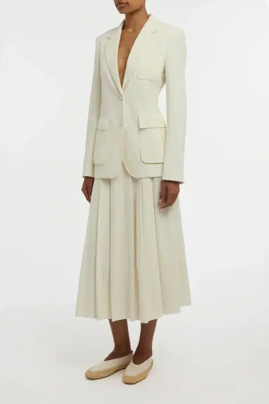 Gabriela Hearst Louisa Blazer in Sea Island Cotton Corduroy | Thumbnail 3 Gabriela Hearst Louisa Blazer in Sea Island Cotton Corduroy | Thumbnail 3