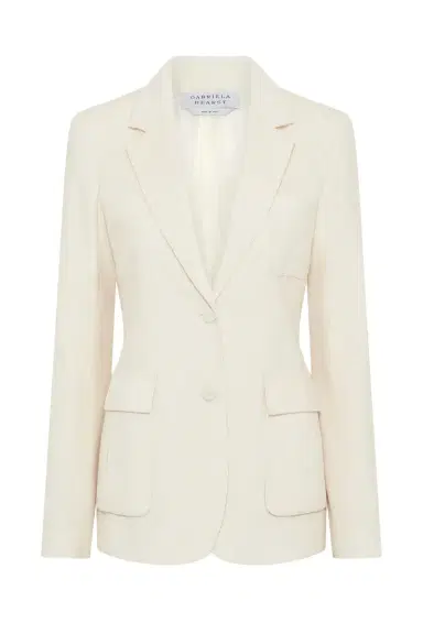 Gabriela Hearst Louisa Blazer in Sea Island Cotton Corduroy | Thumbnail 1 Gabriela Hearst Louisa Blazer in Sea Island Cotton Corduroy | Thumbnail 1