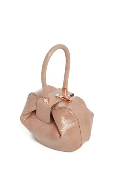 Gabriela Hearst Nina Bag in Nude Snakeskin | Thumbnail 3 Gabriela Hearst Nina Bag in Nude Snakeskin | Thumbnail 3
