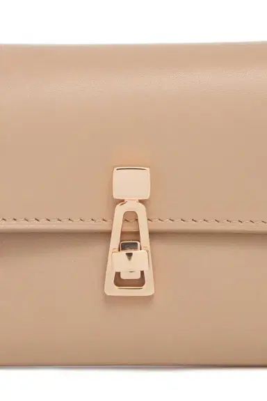 Gabriela Hearst Compact Flat Wallet in Nude Leather | Thumbnail 7 Gabriela Hearst Compact Flat Wallet in Nude Leather | Thumbnail 7