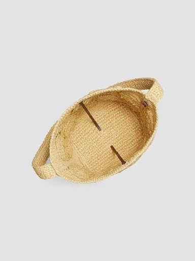 Tory Burch Women's Lock Medium Monogram Crochet Bucket Bag | Thumbnail 2 Tory Burch Women's Lock Medium Monogram Crochet Bucket Bag | Thumbnail 2