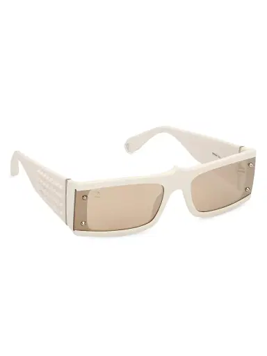Christian Louboutin Men's 62MM Oversized Rectangular Sunglasses | Thumbnail 8 Christian Louboutin Men's 62MM Oversized Rectangular Sunglasses | Thumbnail 8