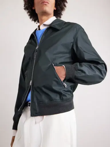 Tom Ford Cotton-Blend Twill Blouson Jacket - Men | Thumbnail 5 Tom Ford Cotton-Blend Twill Blouson Jacket - Men | Thumbnail 5