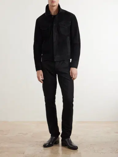 Tom Ford Slim-Fit Suede Jacket - Men | Thumbnail 2 Tom Ford Slim-Fit Suede Jacket - Men | Thumbnail 2