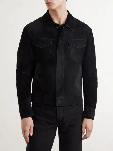 Tom Ford Slim-Fit Suede Jacket - Men | Thumbnail 3 Tom Ford Slim-Fit Suede Jacket - Men | Thumbnail 3