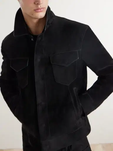 Tom Ford Slim-Fit Suede Jacket - Men | Thumbnail 5 Tom Ford Slim-Fit Suede Jacket - Men | Thumbnail 5