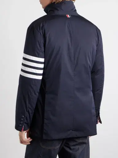 Thom Browne Striped Shell Down Jacket - Men | Thumbnail 4 Thom Browne Striped Shell Down Jacket - Men | Thumbnail 4