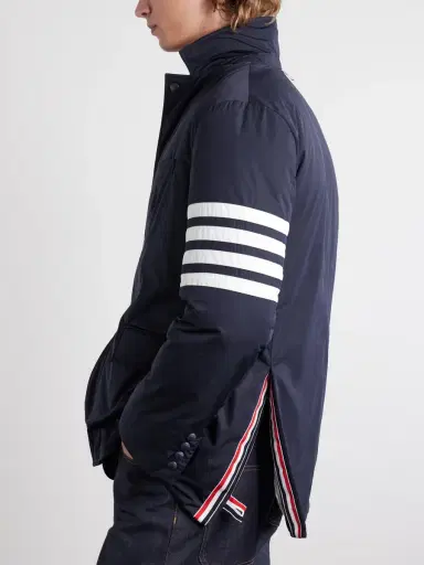 Thom Browne Striped Shell Down Jacket - Men | Thumbnail 5 Thom Browne Striped Shell Down Jacket - Men | Thumbnail 5