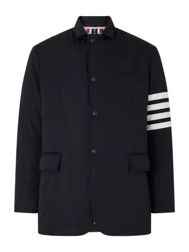 Thom Browne Striped Shell Down Jacket - Men | Thumbnail 1 Thom Browne Striped Shell Down Jacket - Men | Thumbnail 1
