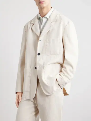 Barena Cotton-Drill Suit Jacket - Men | Thumbnail 3 Barena Cotton-Drill Suit Jacket - Men | Thumbnail 3