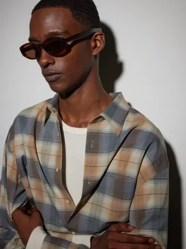 Auralee Eyevan D-Frame Acetate Sunglasses - Men | Thumbnail 5 Auralee Eyevan D-Frame Acetate Sunglasses - Men | Thumbnail 5