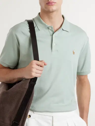 Polo Ralph Lauren Logo-Embroidered Cotton-Jersey Polo Shirt - Men | Thumbnail 5 Polo Ralph Lauren Logo-Embroidered Cotton-Jersey Polo Shirt - Men | Thumbnail 5