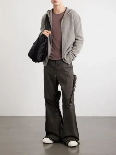Rick Owens Double Cotton T-Shirt - Men | Thumbnail 2 Rick Owens Double Cotton T-Shirt - Men | Thumbnail 2