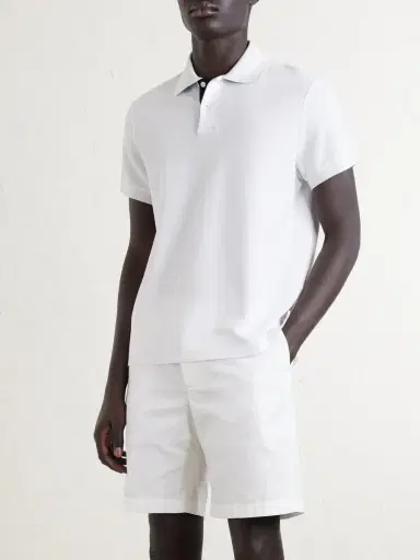 dunhill Cotton-Piqué Polo Shirt - Men | Thumbnail 3 dunhill Cotton-Piqué Polo Shirt - Men | Thumbnail 3