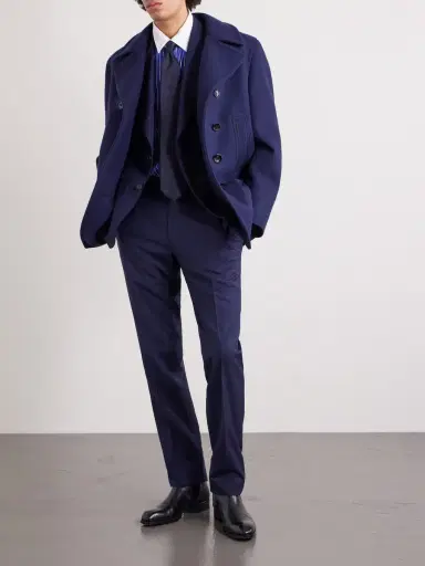 Tom Ford Double-Breasted Wool Coat - Men | Thumbnail 2 Tom Ford Double-Breasted Wool Coat - Men | Thumbnail 2