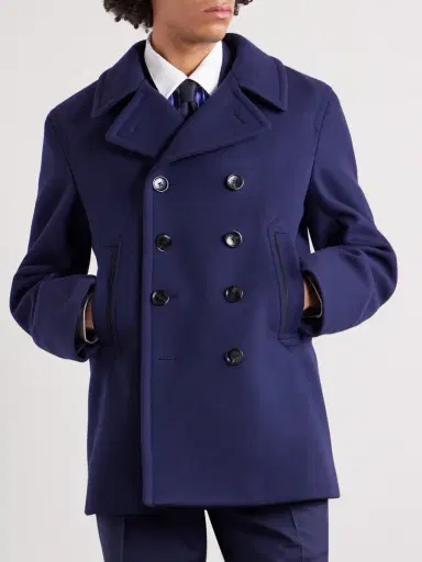 Tom Ford Double-Breasted Wool Coat - Men | Thumbnail 3 Tom Ford Double-Breasted Wool Coat - Men | Thumbnail 3