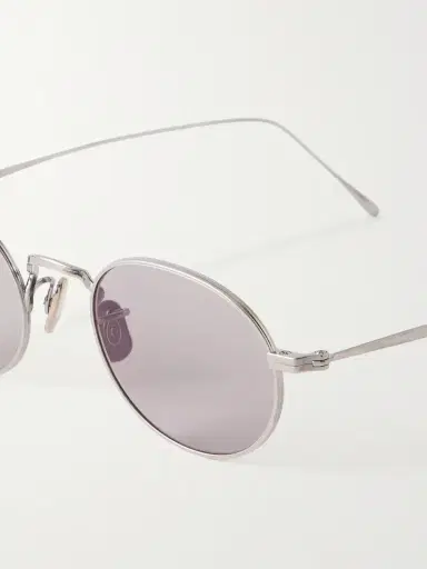 Auralee Eyevan Round-Frame Titanium Sunglasses - Men | Thumbnail 5 Auralee Eyevan Round-Frame Titanium Sunglasses - Men | Thumbnail 5