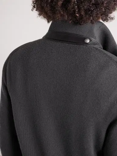 Tom Ford Slim-Fit Leather-Trimmed Quilted Shell and Wool Down Jacket - Men | Thumbnail 6 Tom Ford Slim-Fit Leather-Trimmed Quilted Shell and Wool Down Jacket - Men | Thumbnail 6