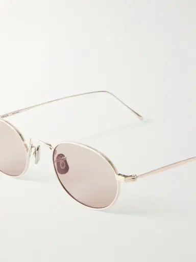 Auralee Eyevan Round-Frame Titanium Sunglasses - Men | Thumbnail 3 Auralee Eyevan Round-Frame Titanium Sunglasses - Men | Thumbnail 3
