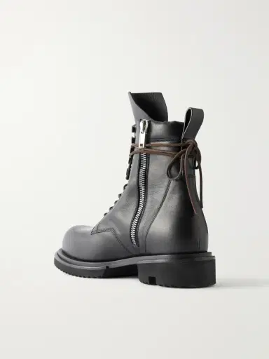 Rick Owens Army Gabe Leather Boots - Men | Thumbnail 4 Rick Owens Army Gabe Leather Boots - Men | Thumbnail 4