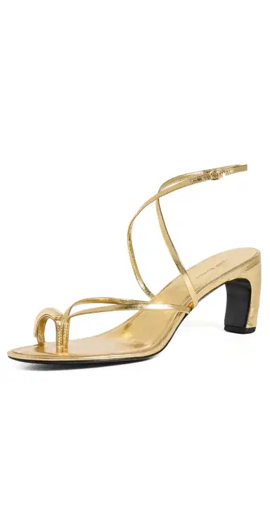 Tory Burch Pierced Strappy Heel Sandals | Thumbnail 1 Tory Burch Pierced Strappy Heel Sandals | Thumbnail 1