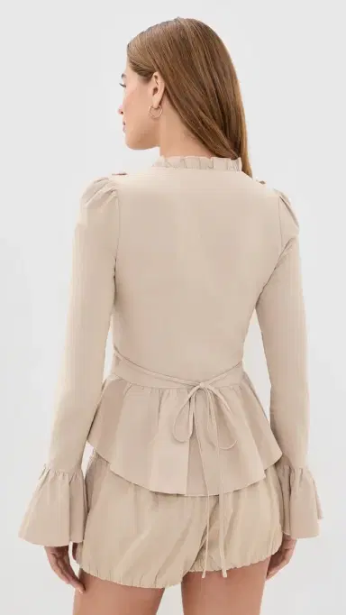 Lioness Odette Blouse Beige | Thumbnail 3 Lioness Odette Blouse Beige | Thumbnail 3