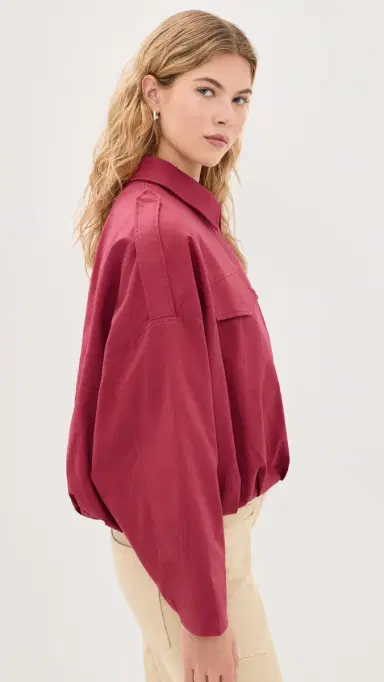 Maude Club Archie Jacket Ruby | Thumbnail 4 Maude Club Archie Jacket Ruby | Thumbnail 4