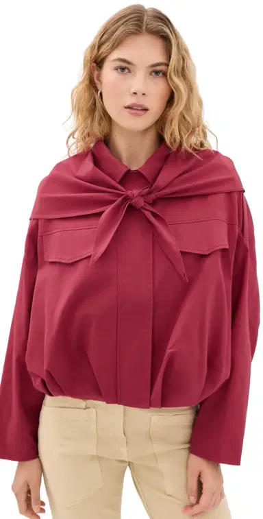 Maude Club Archie Jacket Ruby | Thumbnail 1 Maude Club Archie Jacket Ruby | Thumbnail 1