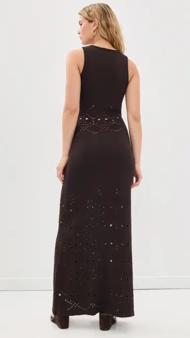 SEVEN WONDERS ilah Maxi Dress Chocolate | Thumbnail 3 SEVEN WONDERS ilah Maxi Dress Chocolate | Thumbnail 3