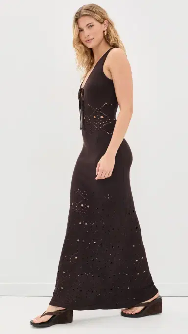 SEVEN WONDERS ilah Maxi Dress Chocolate | Thumbnail 5 SEVEN WONDERS ilah Maxi Dress Chocolate | Thumbnail 5