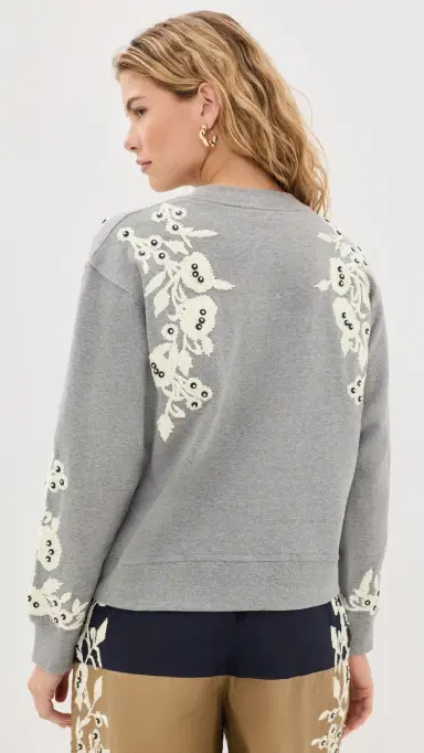 Sea Georgie portswear Sweatshirt Gray | Thumbnail 3 Sea Georgie portswear Sweatshirt Gray | Thumbnail 3