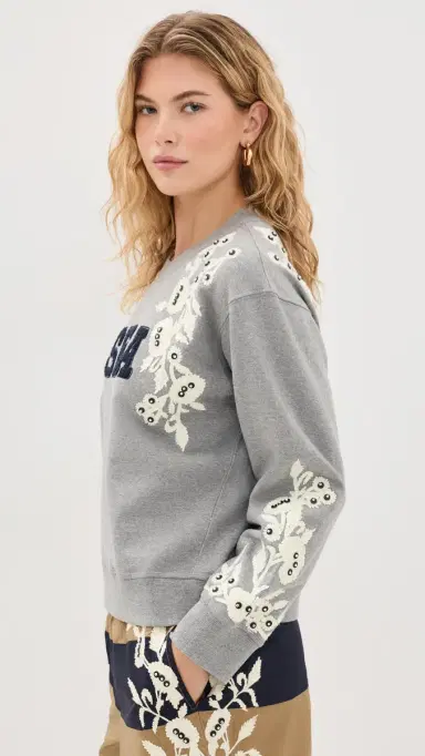 Sea Georgie portswear Sweatshirt Gray | Thumbnail 4 Sea Georgie portswear Sweatshirt Gray | Thumbnail 4