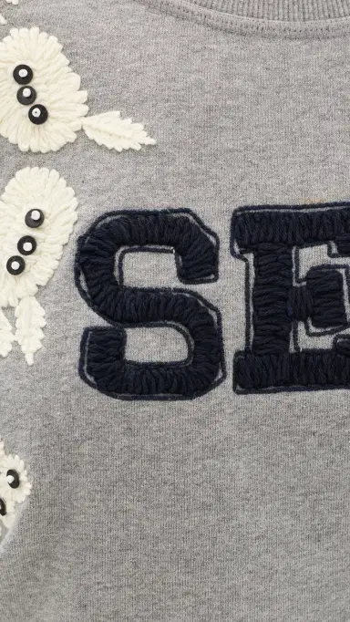 Sea Georgie portswear Sweatshirt Gray | Thumbnail 6 Sea Georgie portswear Sweatshirt Gray | Thumbnail 6